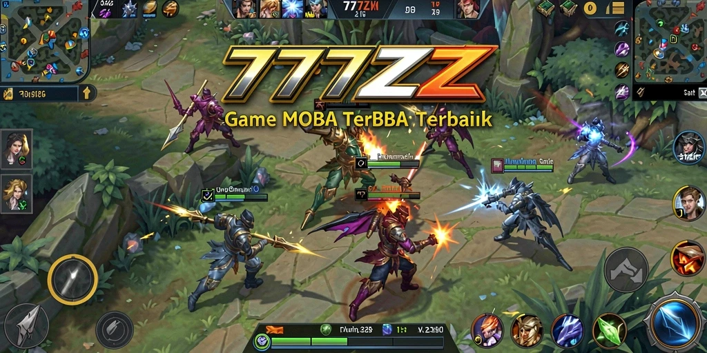Tampilan gameplay seru dan strategi tim di 777ZX.