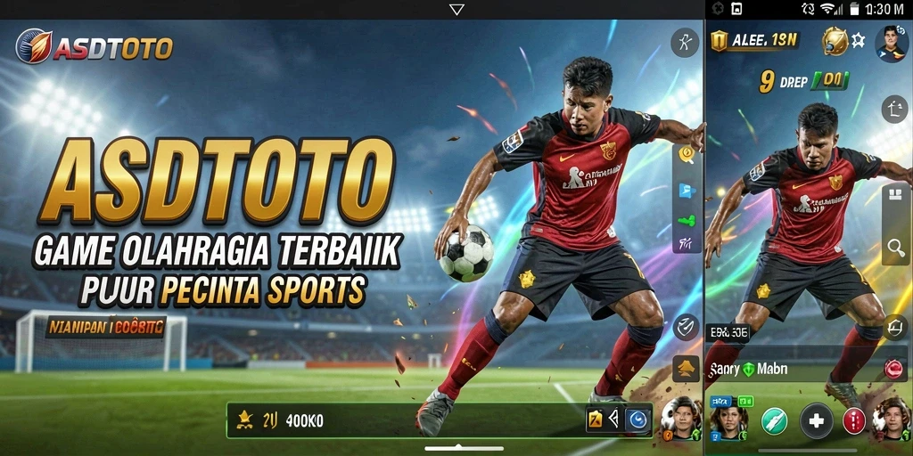 Gameplay ASDTOTO yang menarik dan penuh aksi olahraga.