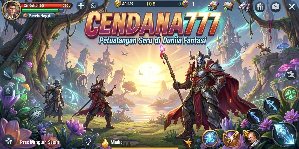 Screenshot gameplay CENDANA777 menunjukkan aksi seru dalam petualangan.
