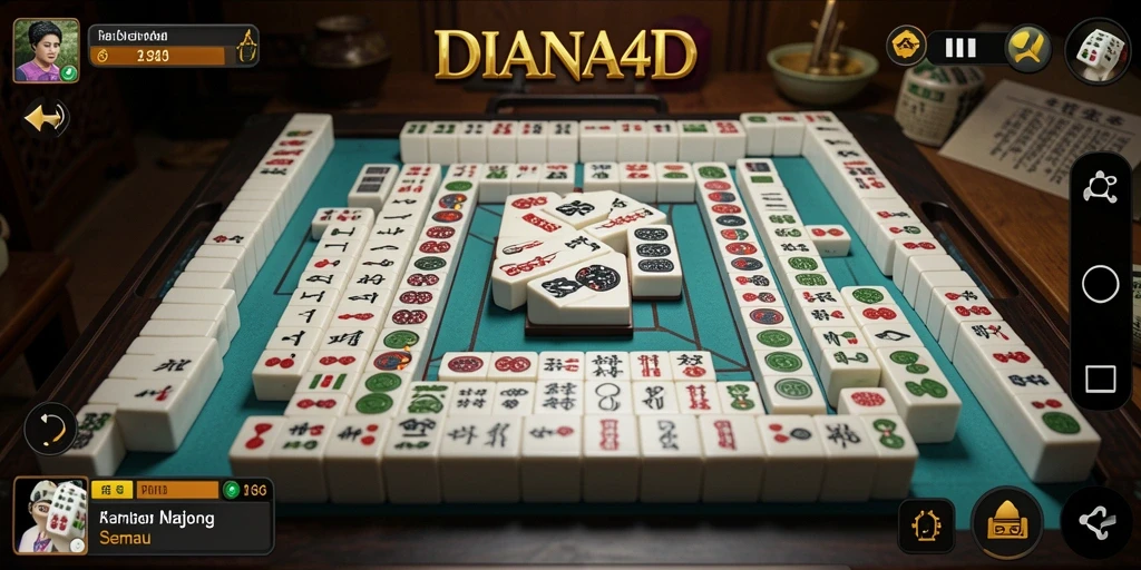 Tampilan gameplay seru dan menantang di DIANA4D.