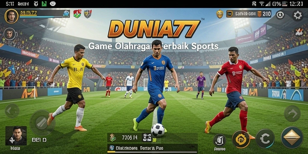 Tampilan gameplay DUNIA77 yang menegangkan dan mengasyikkan.