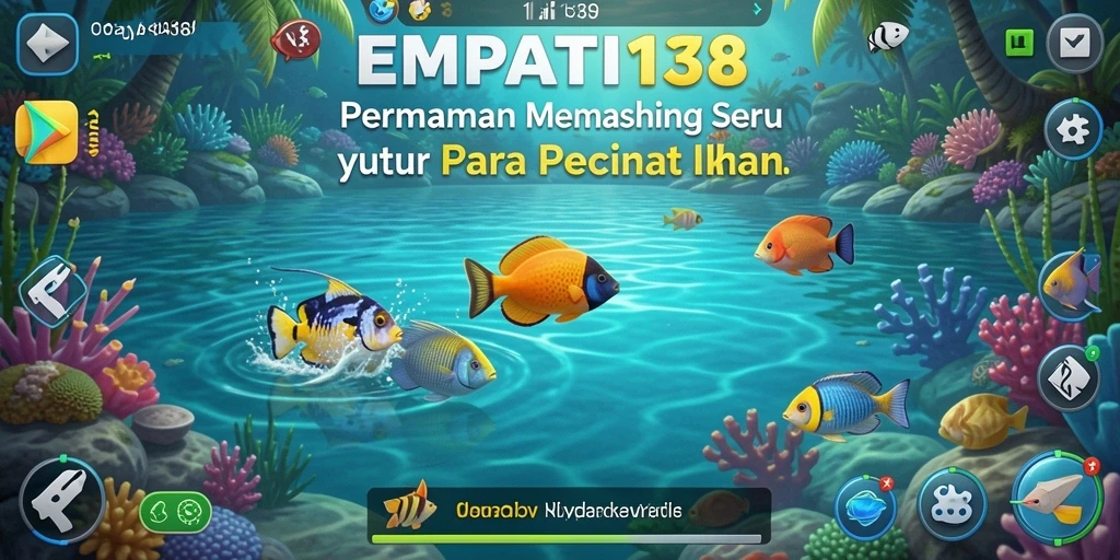 Tampilan gameplay seru dalam EMPATI138 yang penuh aksi memancing.