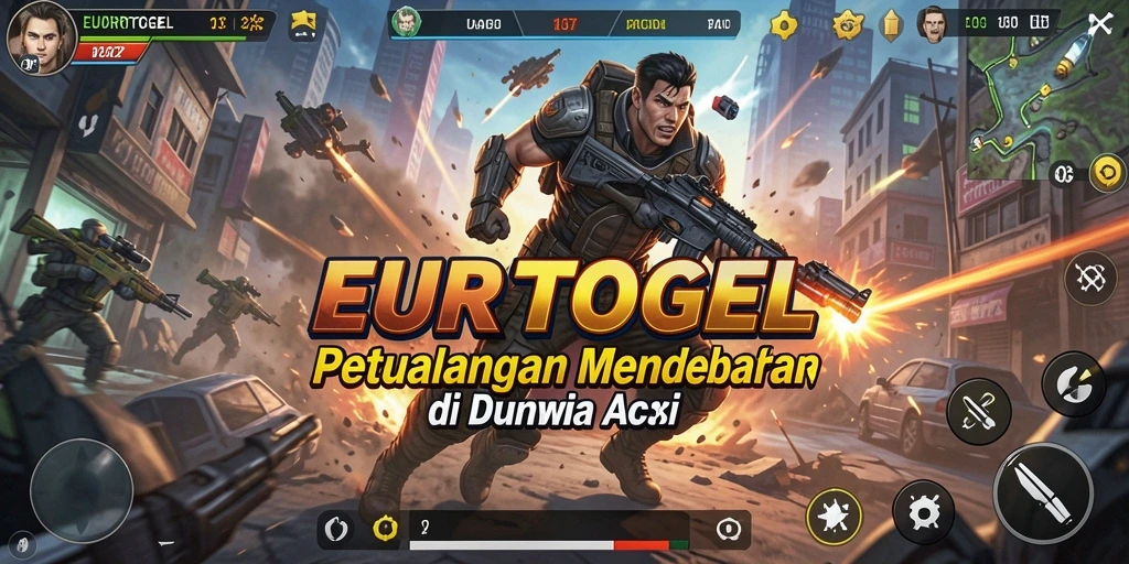 Tampilan mendebarkan gameplay EUROTOGEL yang penuh aksi.
