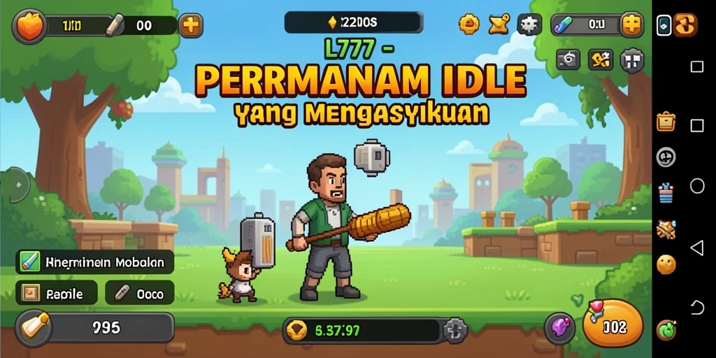 Tampilan menarik dari gameplay L777 yang mendebarkan.