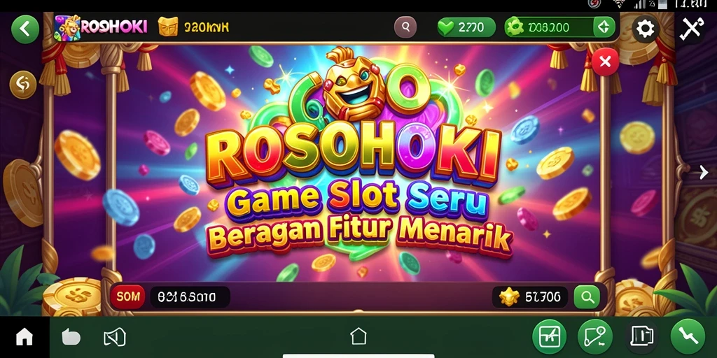 Screenshot gameplay Slot ROSOHOKI yang menarik dan penuh aksi.