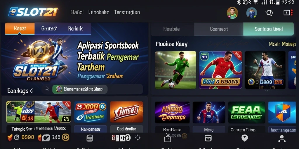 Tampilan menarik dari gameplay Sportsbook yang mengasyikkan.