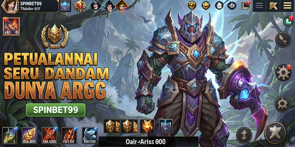 Gameplay seru SPINBET99 dengan pertarungan ARPG yang mendebarkan.