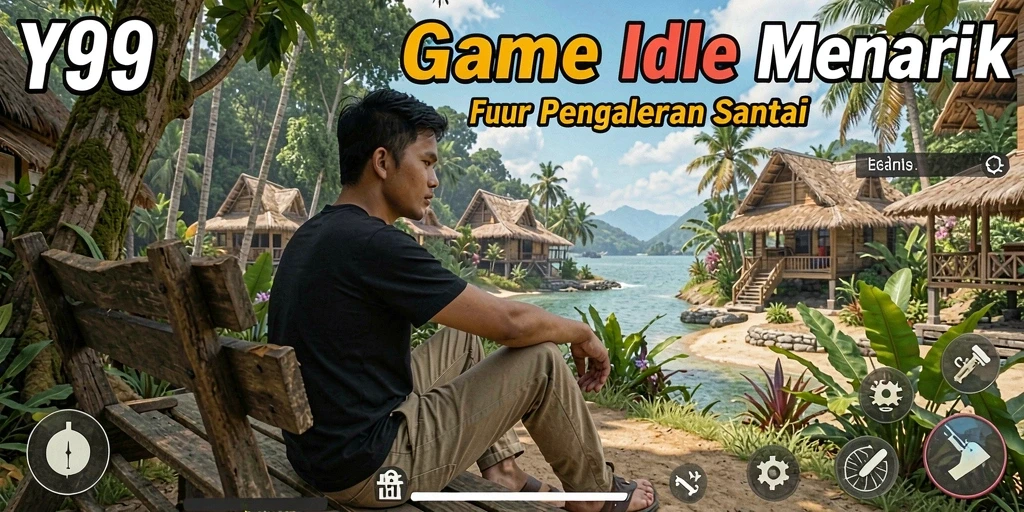 Tampilan gameplay Y89 yang seru dan mengasyikkan di genre Idle.